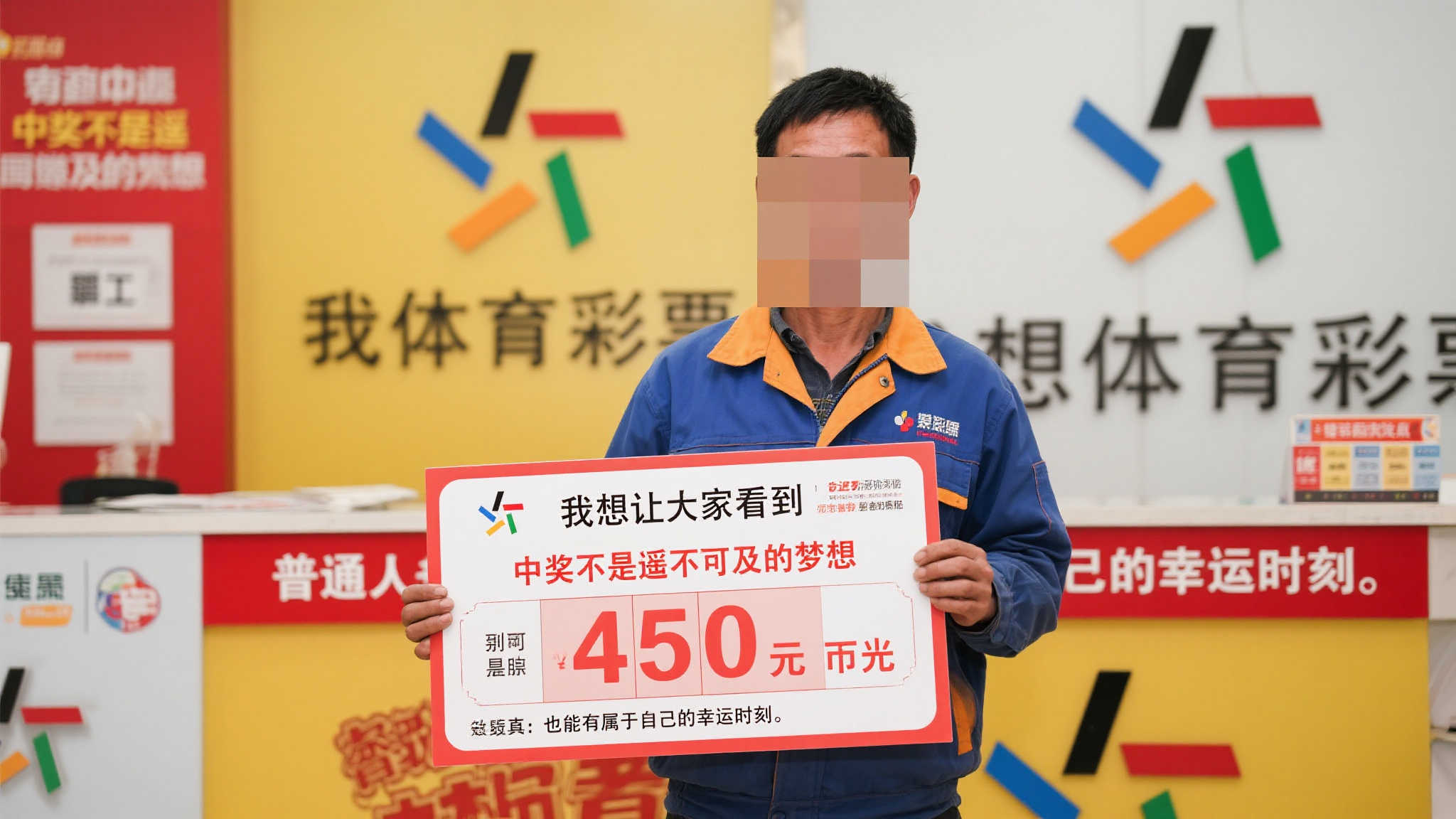 打工人坚持守号2年喜中体彩百万大奖，公开露脸为公益发声